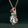 MollyjewelryUS Garden Themed Kite Cut Moss Agate Leaf Pendant Necklace Anniversary Gifts For Women (1)