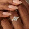 Oval Cut Diamond Ring