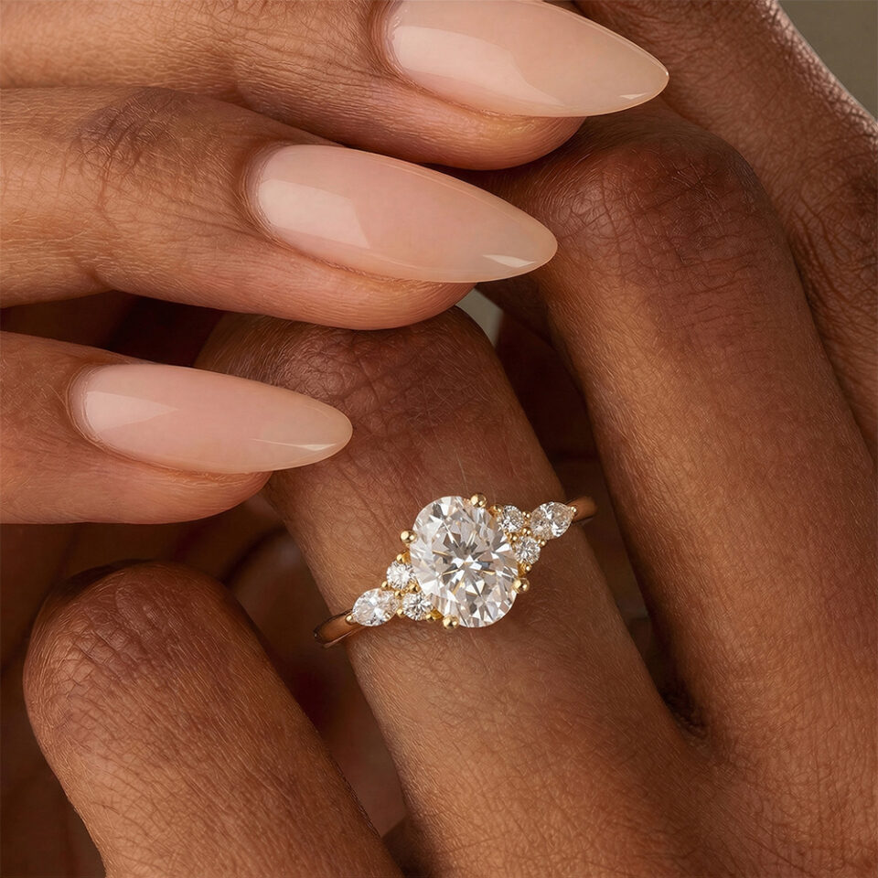 Oval Cut Diamond Ring