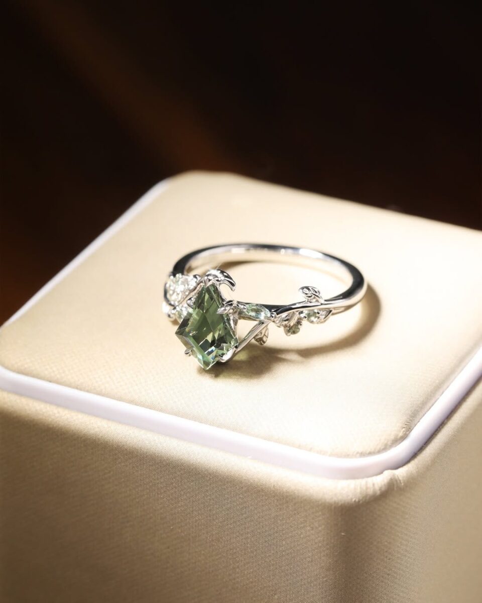 Lab Green Sapphire