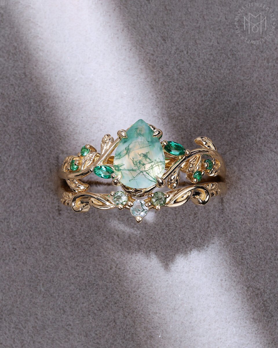 are moss agate rings ethical