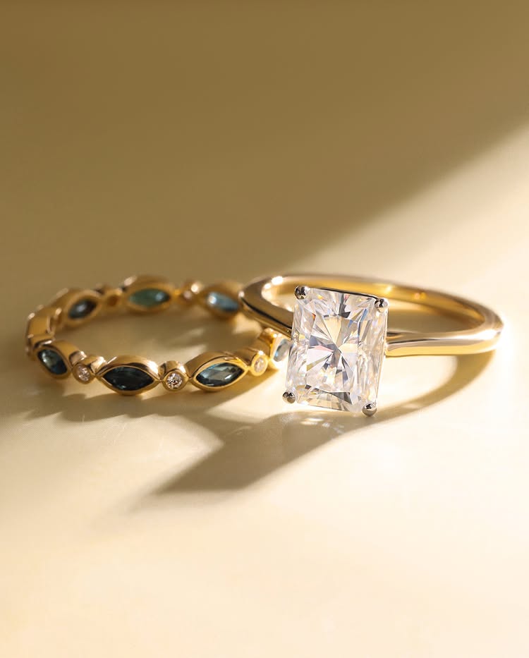 moissainte ring set