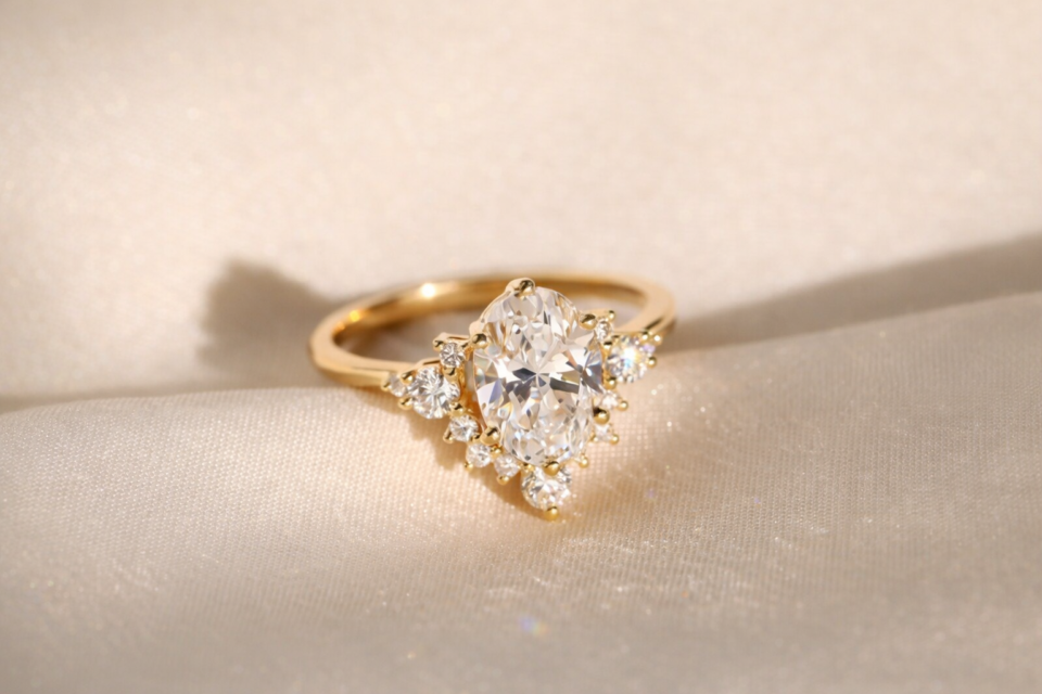 buy lab diamond engagement ring online