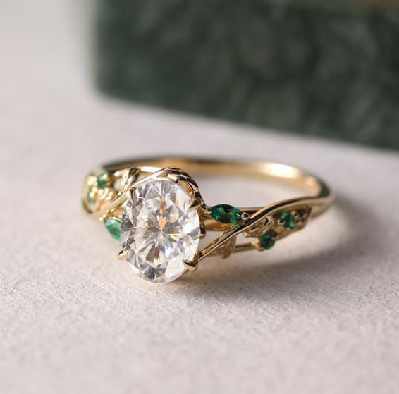 oval cut lab diamond engagement ring guide