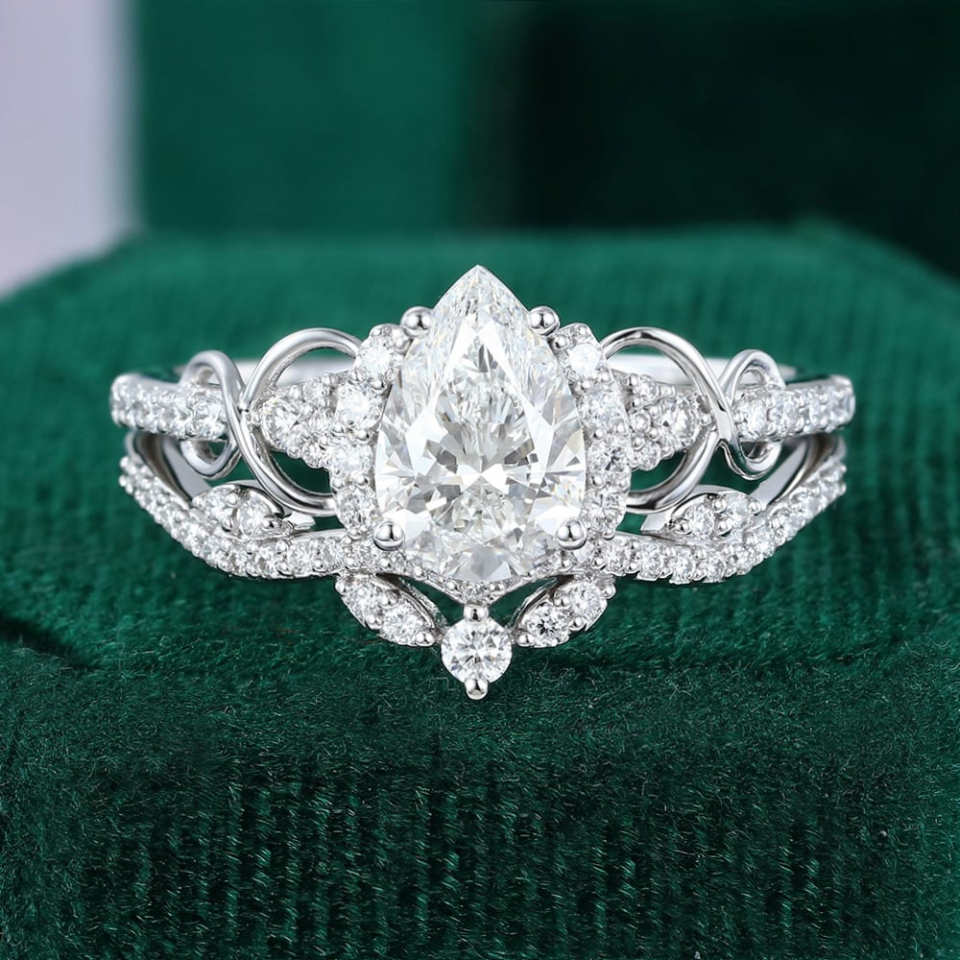 lab diamond eternity ring​
