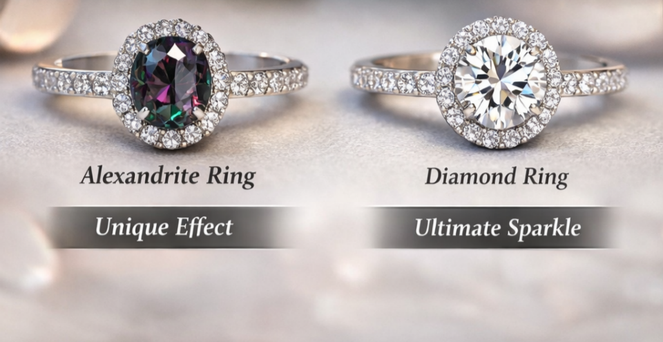 Alexandrite vs Diamond(1)