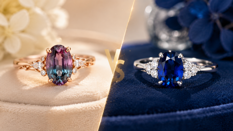 Alexandrite vs Sapphire Rings: Which Is Better for You?