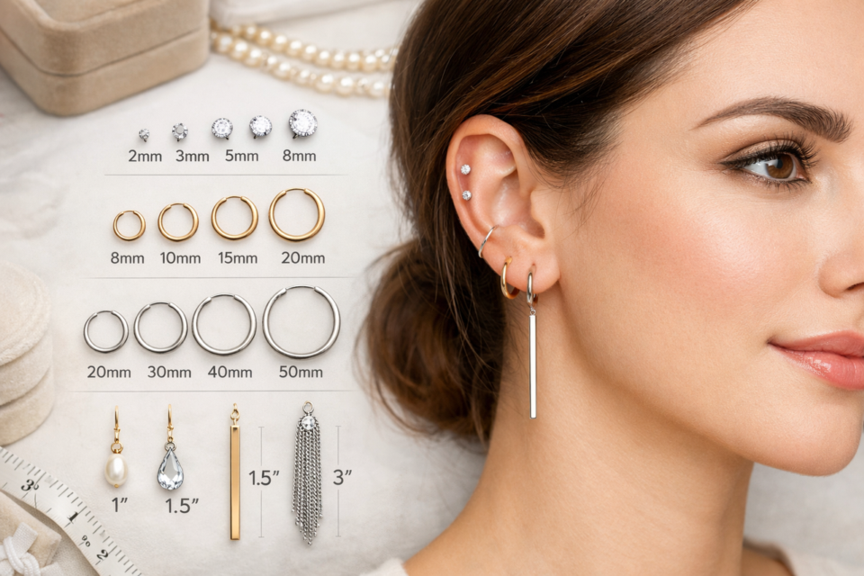 Earring Size Guide for Every Occasion