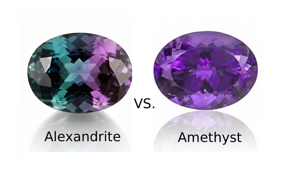 alexandrite vs amethyst