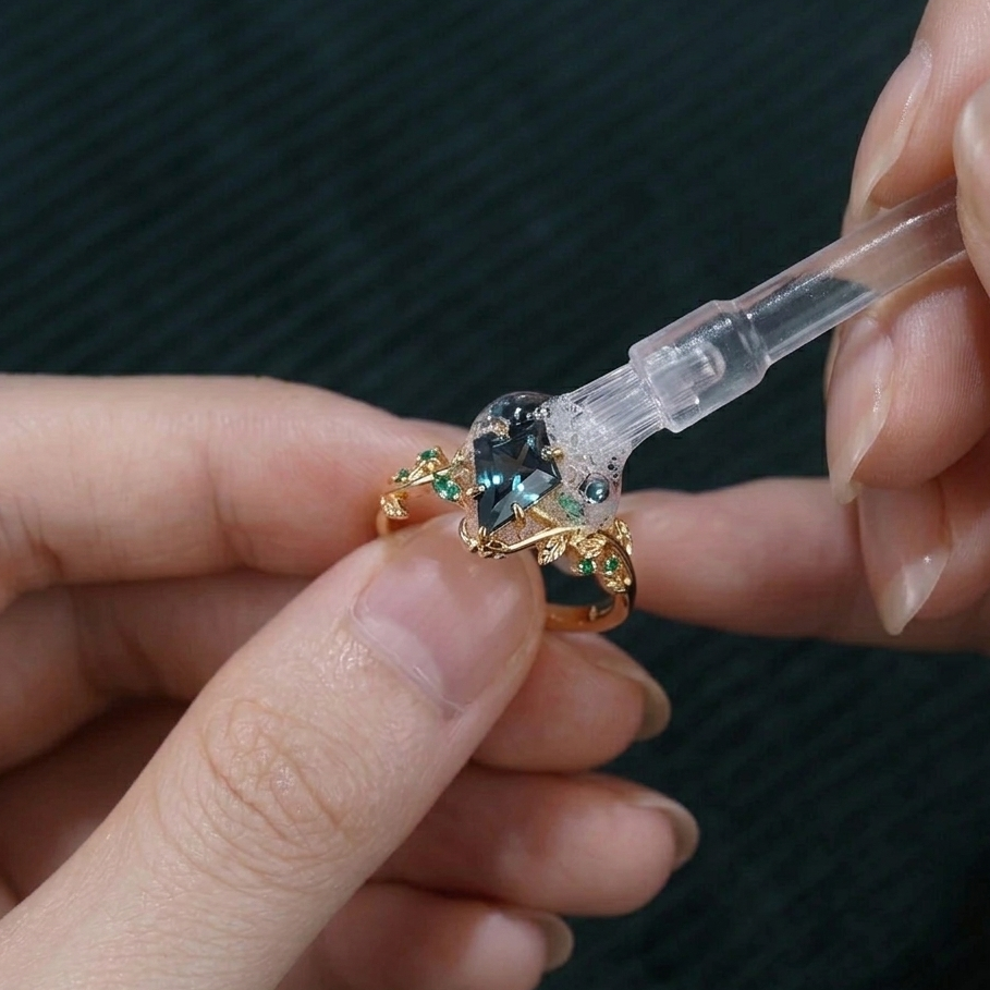 clean an alexandrite ring