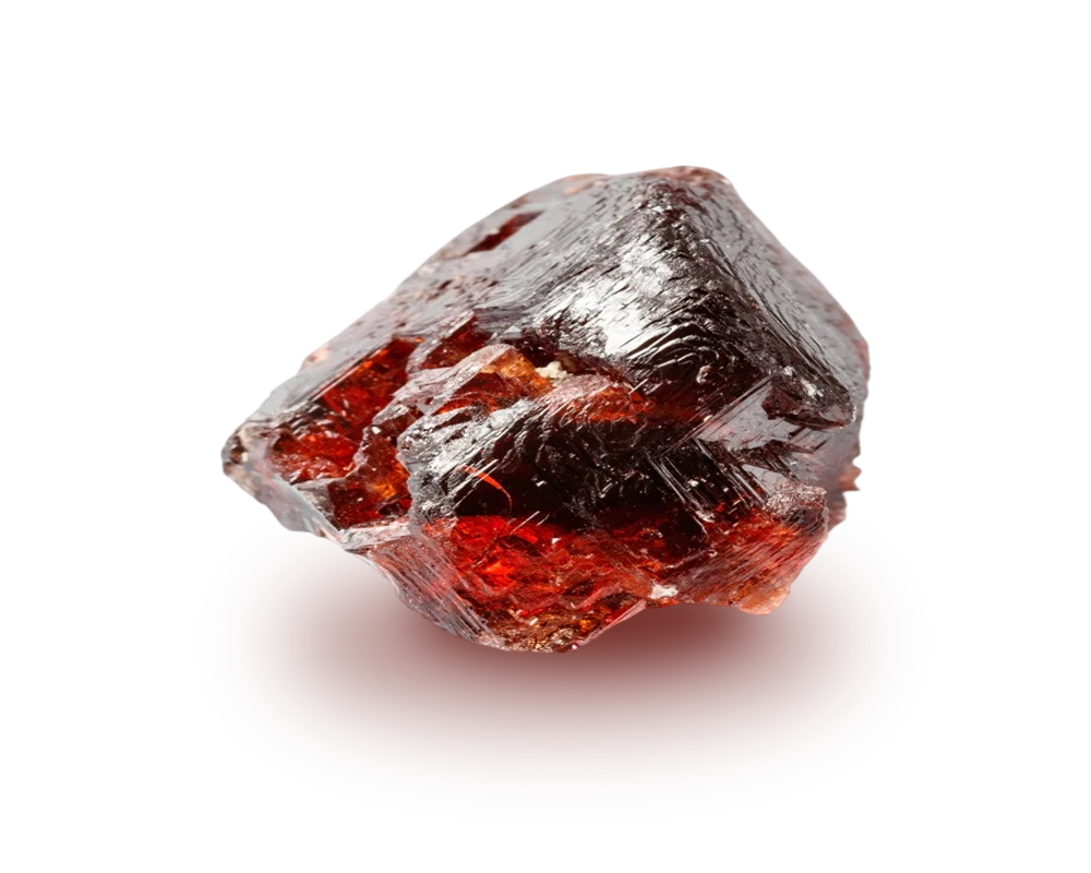 garnet raw stone