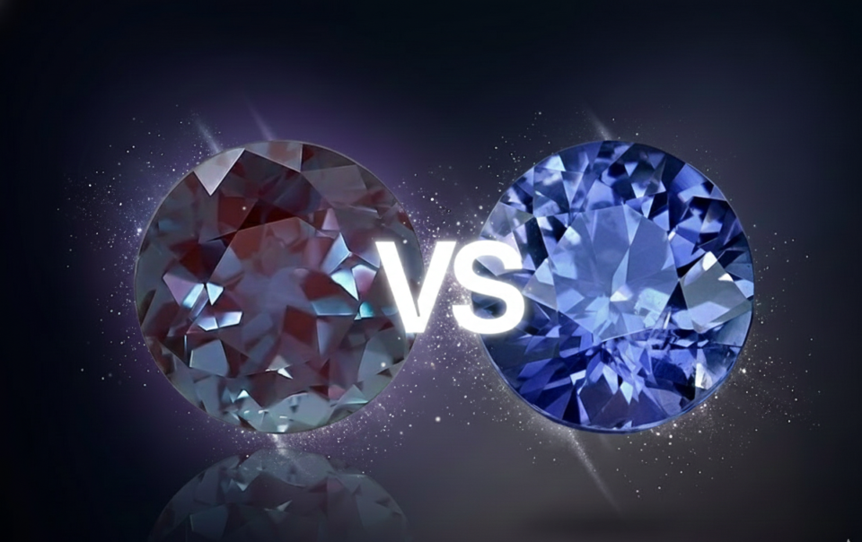 lab-grown alexandrite vs color-change sapphire