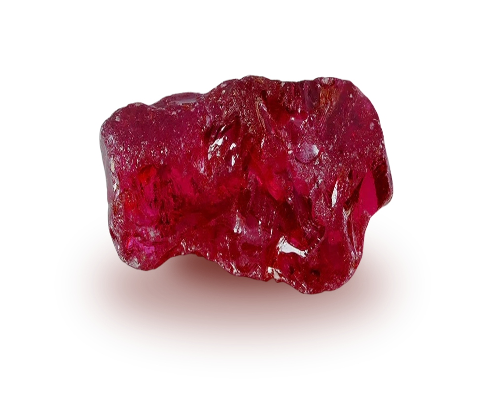 ruby raw stone