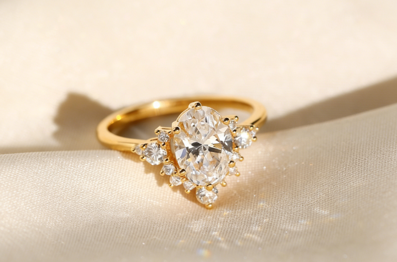 lab diamond ring under 1000