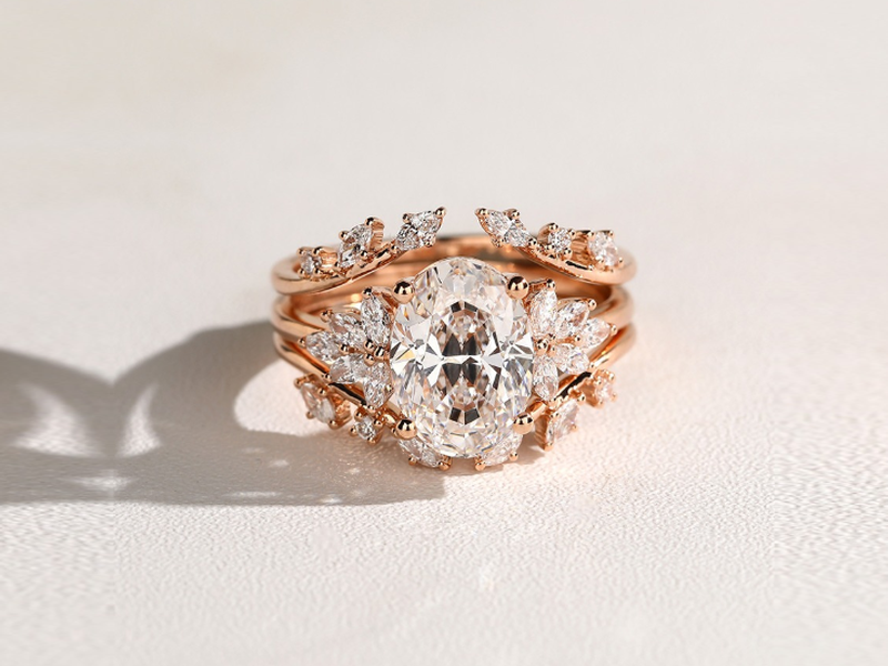lab diamond ring clean