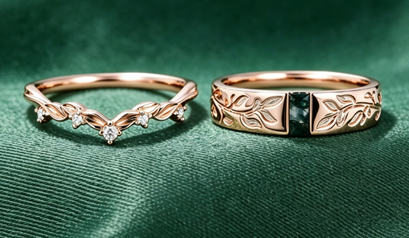 wedding bands for women vs men differences