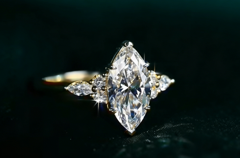 1 carat lab diamond on hand