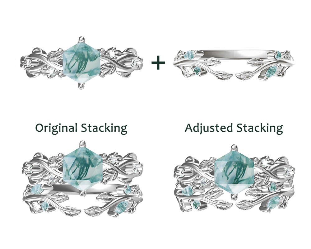 bridal set stacking adjustment