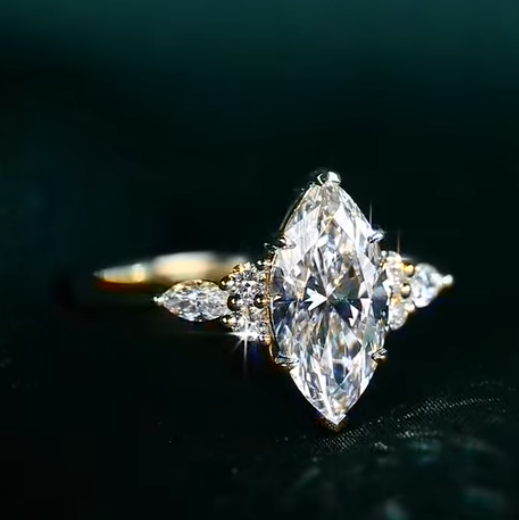 1 carat lab diamond on hand
