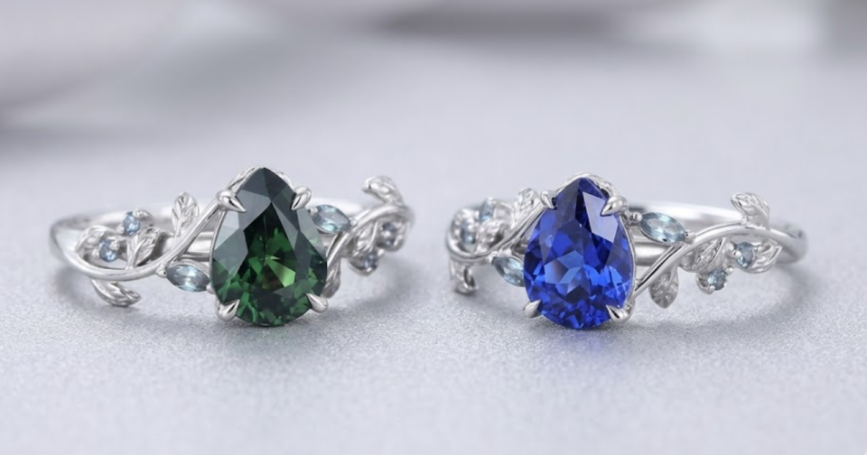 Blue Sappphire vs Teal Sapphire