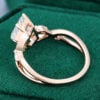 Eternal Embrace Kite Fantasy Cut Moissanite Engagement Ring with Marquise Accented Split Shank (2)