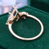 Kite Fantasy Cut Lab Alexandrite Promise Ring Nature Inspired Cluster Ring (4)