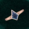 Kite Fantasy Cut Lab Alexandrite Vintage Promise Ring Bezel Solitaire Engagement Ring (4)