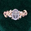 LeafLace Soft Vibe Oval Fantasy Cut Lavender Haze YAG Promise Ring (4)