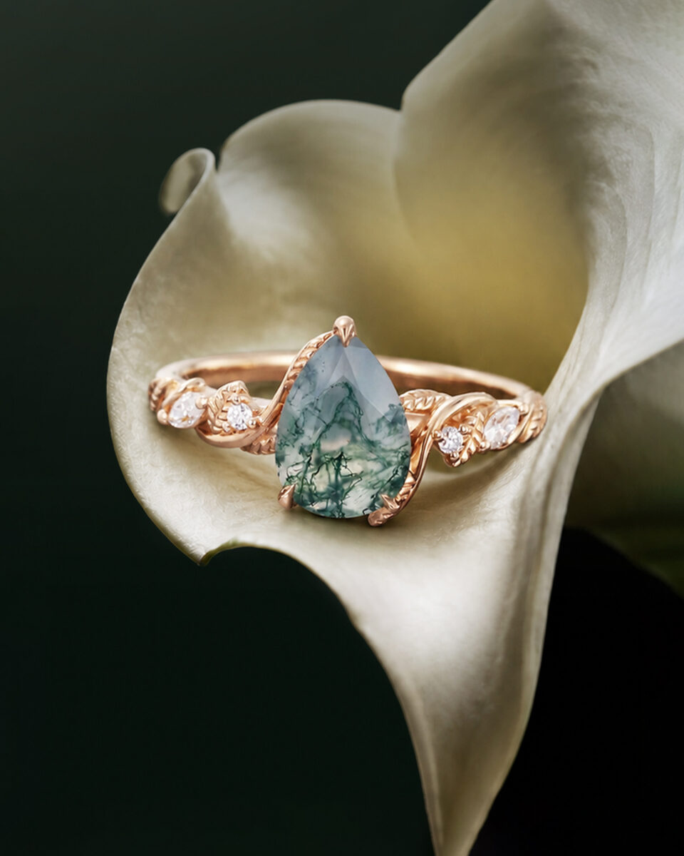 Nature inspired ring