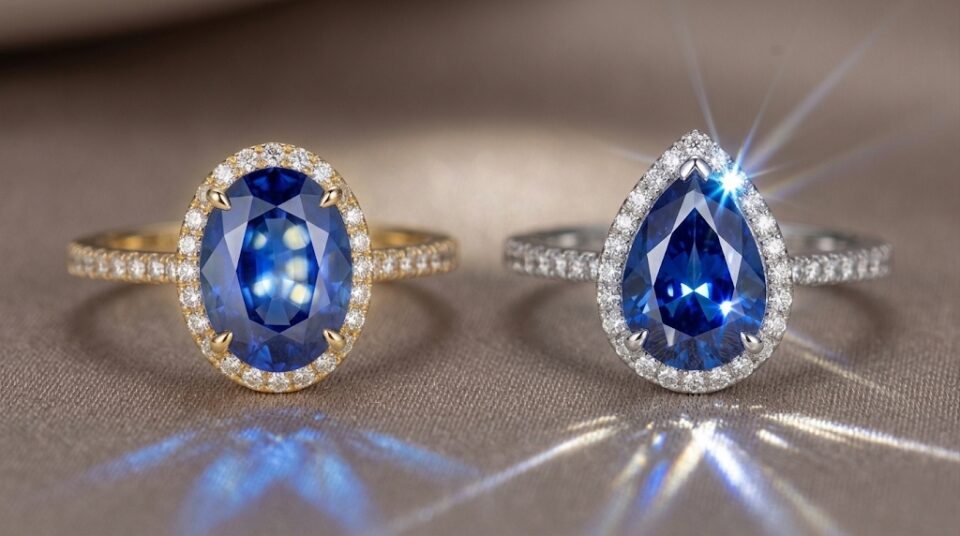 Sapphire Shape Sparkle & Light Performance Differences