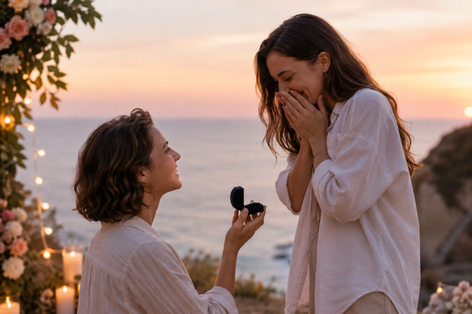 Clarity on Who Proposes in a Lesbian Relationship
