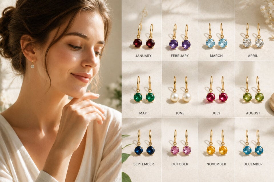 Guide to Birthstone Earrings by Month