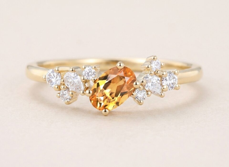 Citrine ring