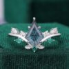 Kite Lab Alexandrite Nature-Inspired Engagement Ring