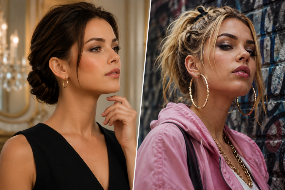 Explore Whether Hoops Trashy Or Classy