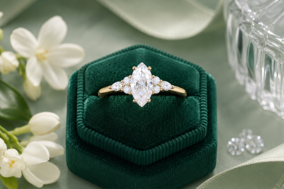 Marquise Moissanite Ring Guide