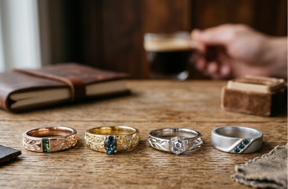 Guide to Men's Gemstone Engagement Rings