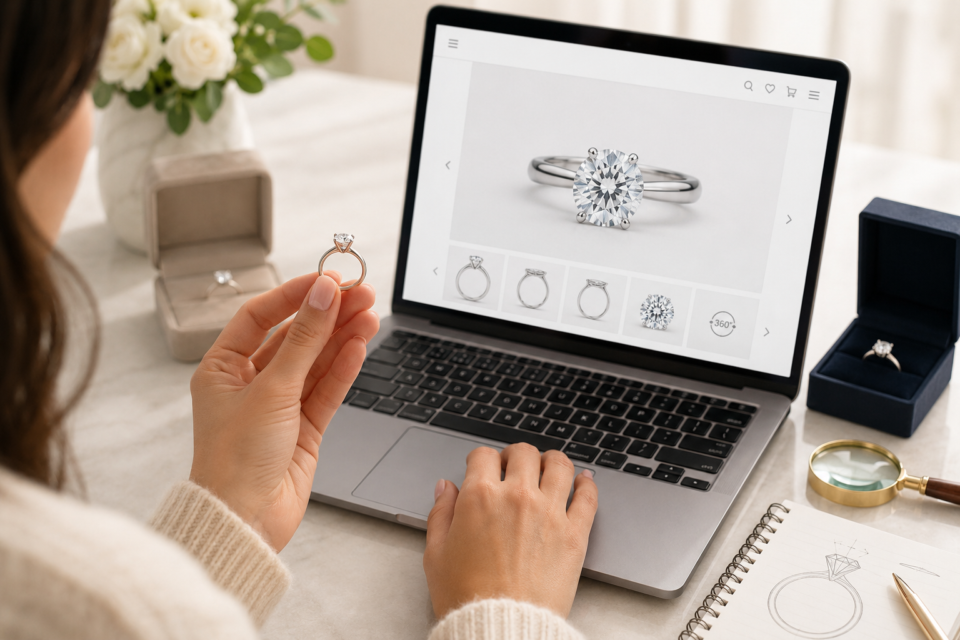 How to Buy an Engagement Ring Online