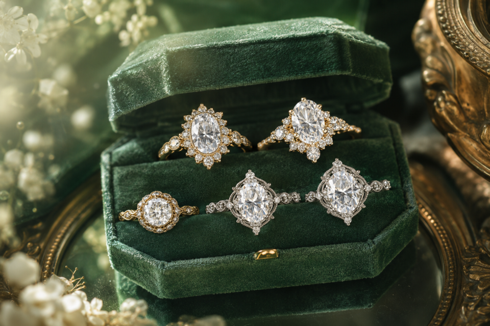 Vintage Moissanite Ring Styles and Choosing Guide