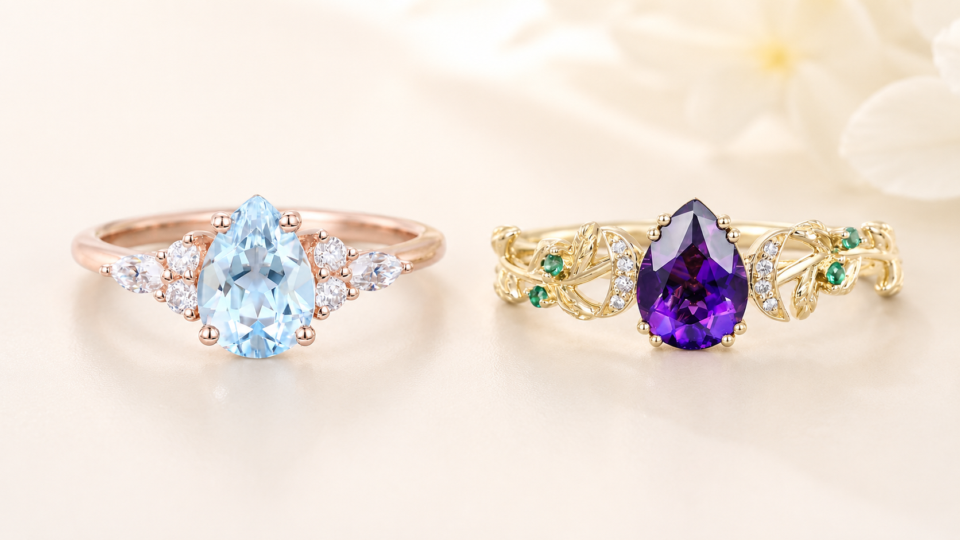 Amethyst vs Aquamarine