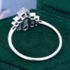 Art Deco Fantasy Cut Elongated Hexagon Shaped Ametrine Engagement Ring (4)