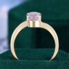 Fantasy Cut Ametrine Oval Bypass Solitaire Engagement Ring (6)