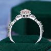 Fantasy Cut Kite Shaped Ametrine Vintage Inspired Bellflower Engagement Ring (8)