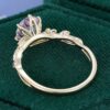 Fantasy Cut Oval Shaped Ametrine Balloon Flower Nature Inspired Engagement Ring (6)