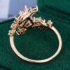 TwigLine Fantasy Cut Kite Shaped Ametrine Nature Inspired Engagement Ring (4)