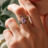 TwigLine Fantasy Cut Kite Shaped Ametrine Nature Inspired Engagement Ring (7)