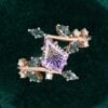 TwigLine Fantasy Cut Kite Shaped Ametrine Nature Inspired Engagement Ring (8)