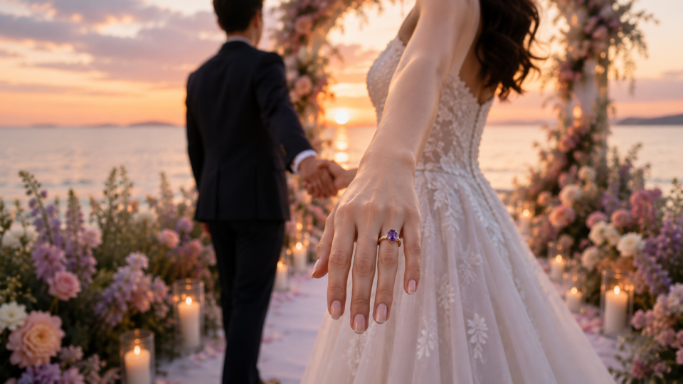 amethyst ring for wedding