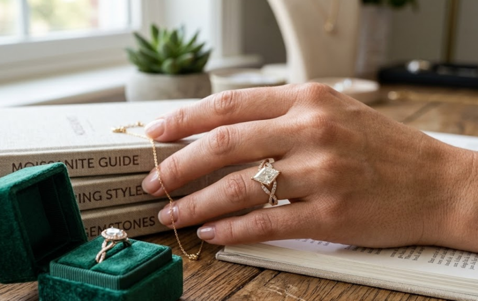 Kite Cut Moissanite Rings Guide