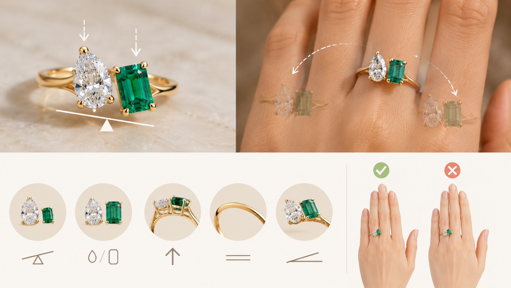 Why Does a Toi et Moi Ring Spin?